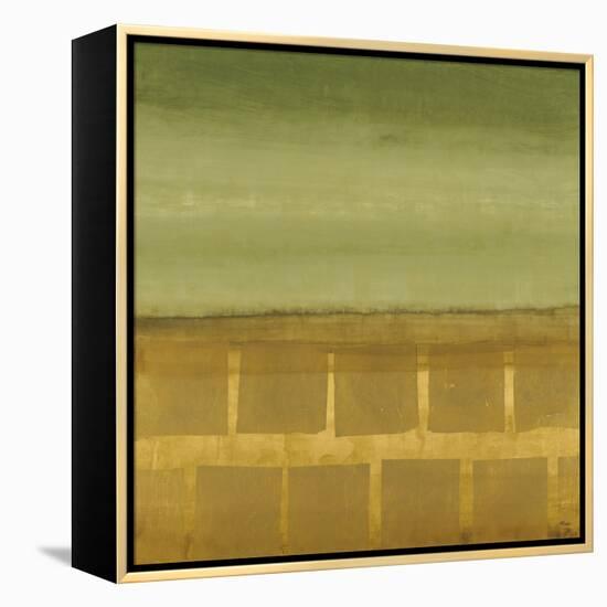 Sage Leaf-Randy Hibberd-Framed Stretched Canvas