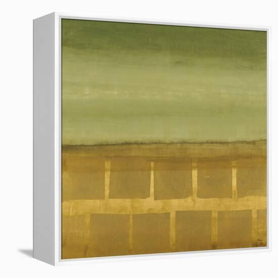 Sage Leaf-Randy Hibberd-Framed Stretched Canvas