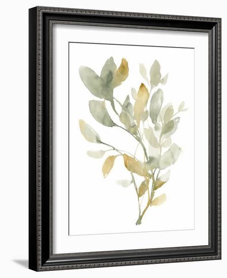Sage & Sienna Leaves I-Jennifer Goldberger-Framed Art Print