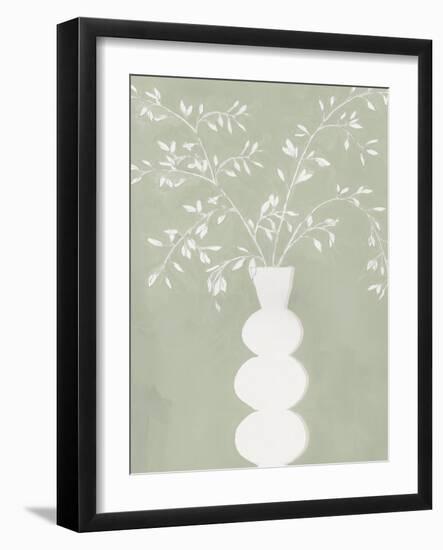 Sage Vase I-Aria K-Framed Art Print