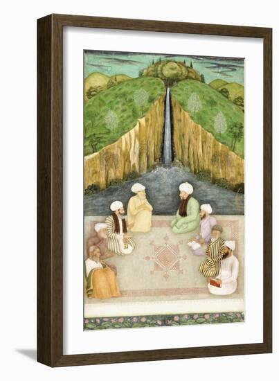 Sages in Religious Discussion, C.1680-null-Framed Giclee Print
