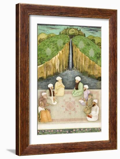 Sages in Religious Discussion, C.1680-null-Framed Giclee Print