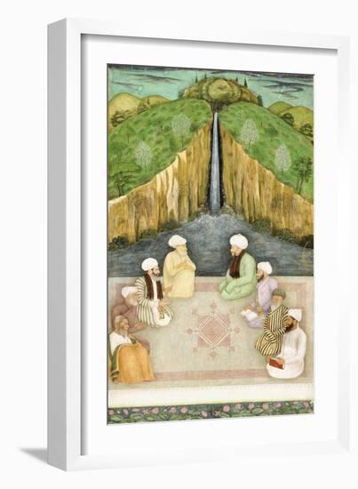 Sages in Religious Discussion, C.1680-null-Framed Giclee Print