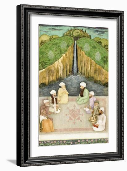 Sages in Religious Discussion, C.1680-null-Framed Giclee Print