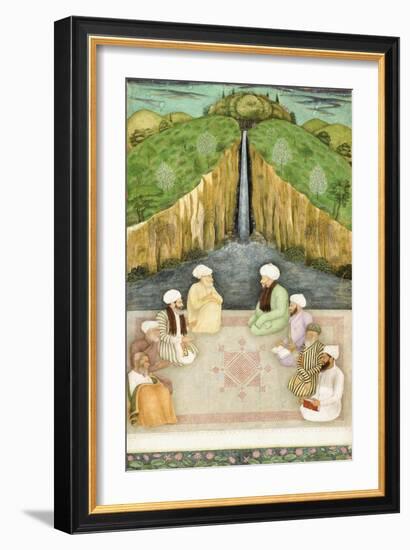 Sages in Religious Discussion, C.1680-null-Framed Giclee Print