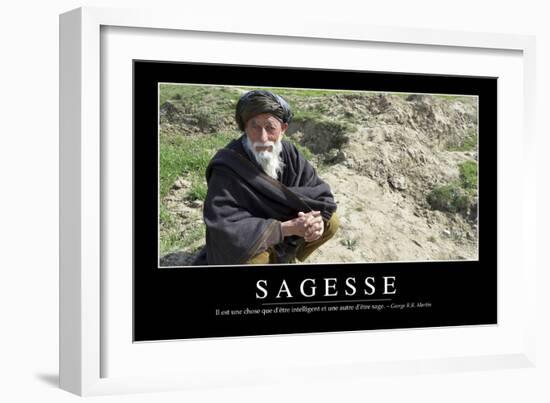 Sagesse: Citation Et Affiche D'Inspiration Et Motivation-null-Framed Photographic Print