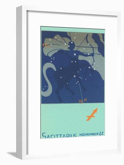 Sagittarius, the Archer-null-Framed Art Print