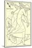 Sagittarius, the Centaur-null-Mounted Art Print