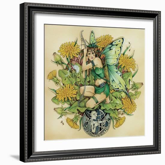 Sagittarius-Linda Ravenscroft-Framed Giclee Print