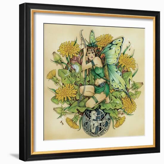 Sagittarius-Linda Ravenscroft-Framed Giclee Print