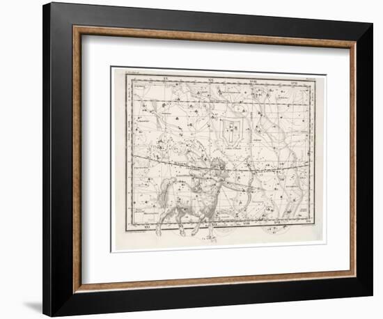 Sagittarius-null-Framed Art Print