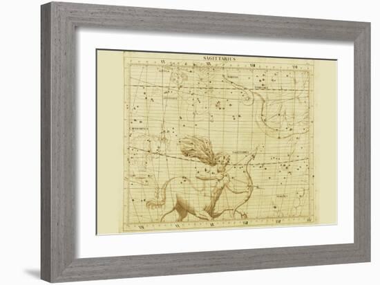 Sagittarius-Sir John Flamsteed-Framed Art Print