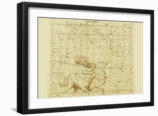 Sagittarius-Sir John Flamsteed-Framed Art Print