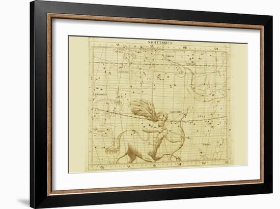 Sagittarius-Sir John Flamsteed-Framed Art Print