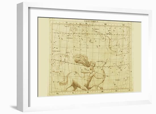 Sagittarius-Sir John Flamsteed-Framed Art Print