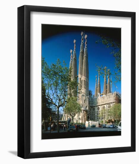 Sagrada Familia Barcelona Spain-null-Framed Art Print