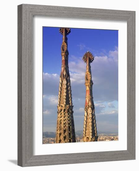 Sagrada Familia, Barcelona, Spain-Peter Adams-Framed Photographic Print