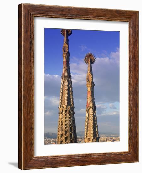 Sagrada Familia, Barcelona, Spain-Peter Adams-Framed Photographic Print