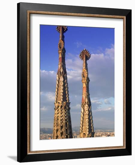 Sagrada Familia, Barcelona, Spain-Peter Adams-Framed Photographic Print