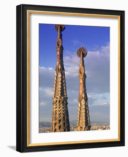 Sagrada Familia, Barcelona, Spain-Peter Adams-Framed Photographic Print