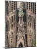 Sagrada Familia Cathedral by Gaudi, UNESCO World Heritage Site, Barcelona, Catalunya, Spain-Nico Tondini-Mounted Photographic Print