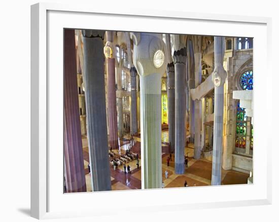 Sagrada Familia, UNESCO World Heritage Site, Barcelona, Catalonia, Spain, Europe-Mark Mawson-Framed Photographic Print