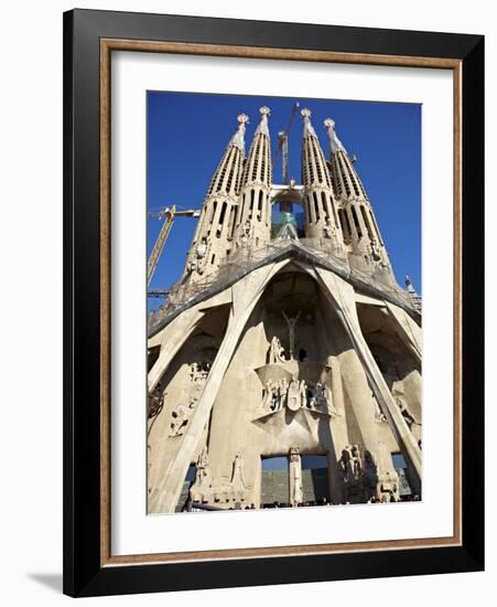 Sagrada Familia, UNESCO World Heritage Site, Barcelona, Catalonia, Spain, Europe-Mark Mawson-Framed Photographic Print