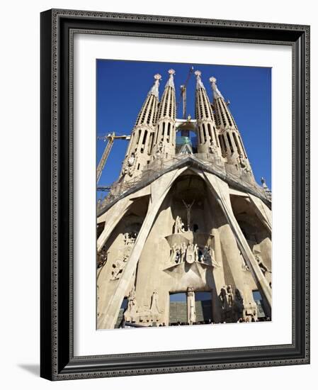 Sagrada Familia, UNESCO World Heritage Site, Barcelona, Catalonia, Spain, Europe-Mark Mawson-Framed Photographic Print