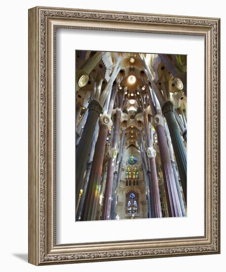 Sagrada Familia, UNESCO World Heritage Site, Barcelona, Catalonia, Spain, Europe-Mark Mawson-Framed Photographic Print