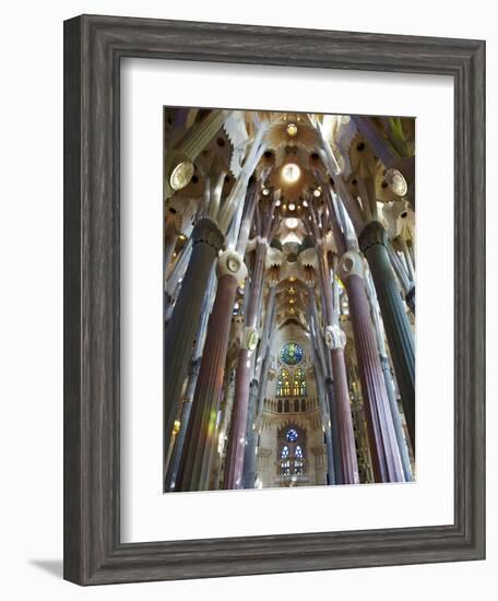 Sagrada Familia, UNESCO World Heritage Site, Barcelona, Catalonia, Spain, Europe-Mark Mawson-Framed Photographic Print