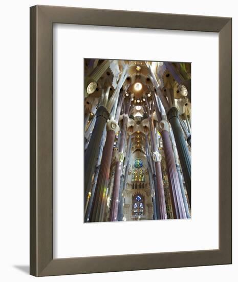 Sagrada Familia, UNESCO World Heritage Site, Barcelona, Catalonia, Spain, Europe-Mark Mawson-Framed Photographic Print