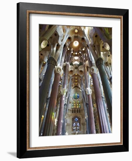 Sagrada Familia, UNESCO World Heritage Site, Barcelona, Catalonia, Spain, Europe-Mark Mawson-Framed Photographic Print