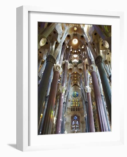 Sagrada Familia, UNESCO World Heritage Site, Barcelona, Catalonia, Spain, Europe-Mark Mawson-Framed Photographic Print