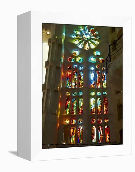 Sagrada Familia, UNESCO World Heritage Site, Barcelona, Catalonia, Spain, Europe-Mark Mawson-Framed Premier Image Canvas