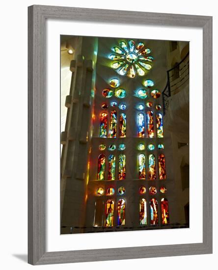 Sagrada Familia, UNESCO World Heritage Site, Barcelona, Catalonia, Spain, Europe-Mark Mawson-Framed Photographic Print