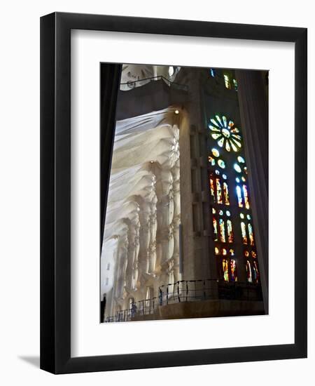 Sagrada Familia, UNESCO World Heritage Site, Barcelona, Catalonia, Spain, Europe-Mark Mawson-Framed Photographic Print