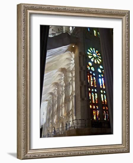 Sagrada Familia, UNESCO World Heritage Site, Barcelona, Catalonia, Spain, Europe-Mark Mawson-Framed Photographic Print