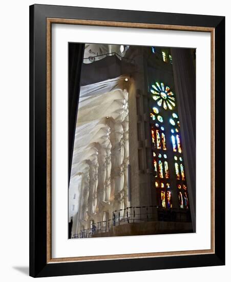 Sagrada Familia, UNESCO World Heritage Site, Barcelona, Catalonia, Spain, Europe-Mark Mawson-Framed Photographic Print