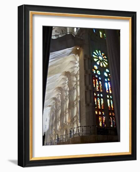 Sagrada Familia, UNESCO World Heritage Site, Barcelona, Catalonia, Spain, Europe-Mark Mawson-Framed Photographic Print