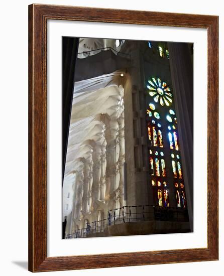 Sagrada Familia, UNESCO World Heritage Site, Barcelona, Catalonia, Spain, Europe-Mark Mawson-Framed Photographic Print