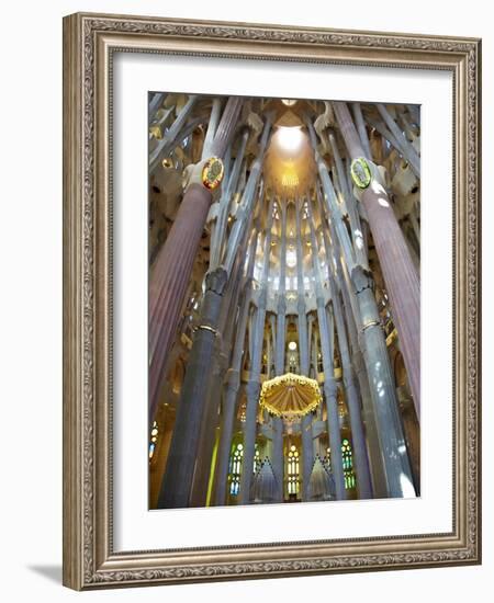 Sagrada Familia, UNESCO World Heritage Site, Barcelona, Catalonia, Spain, Europe-Mark Mawson-Framed Photographic Print