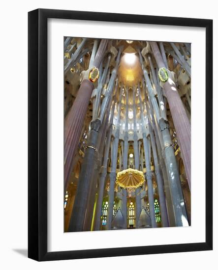 Sagrada Familia, UNESCO World Heritage Site, Barcelona, Catalonia, Spain, Europe-Mark Mawson-Framed Photographic Print