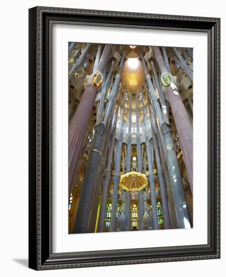 Sagrada Familia, UNESCO World Heritage Site, Barcelona, Catalonia, Spain, Europe-Mark Mawson-Framed Photographic Print