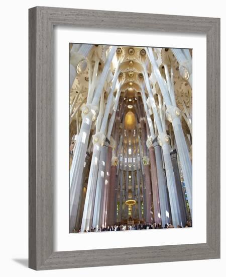 Sagrada Familia, UNESCO World Heritage Site, Barcelona, Catalonia, Spain, Europe-Mark Mawson-Framed Photographic Print