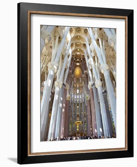 Sagrada Familia, UNESCO World Heritage Site, Barcelona, Catalonia, Spain, Europe-Mark Mawson-Framed Photographic Print