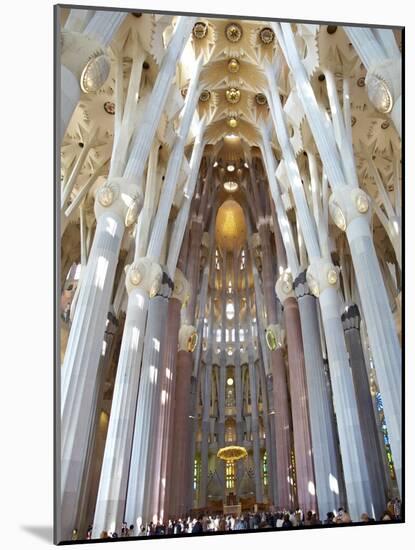 Sagrada Familia, UNESCO World Heritage Site, Barcelona, Catalonia, Spain, Europe-Mark Mawson-Mounted Photographic Print