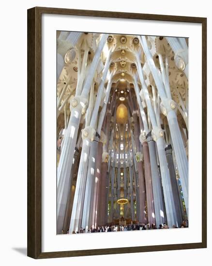 Sagrada Familia, UNESCO World Heritage Site, Barcelona, Catalonia, Spain, Europe-Mark Mawson-Framed Photographic Print