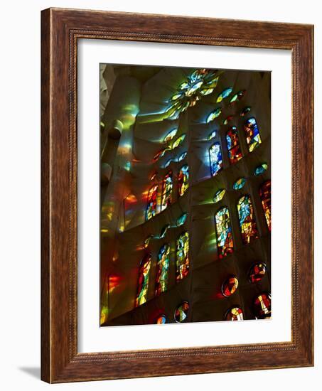 Sagrada Familia, UNESCO World Heritage Site, Barcelona, Catalonia, Spain, Europe-Mark Mawson-Framed Photographic Print