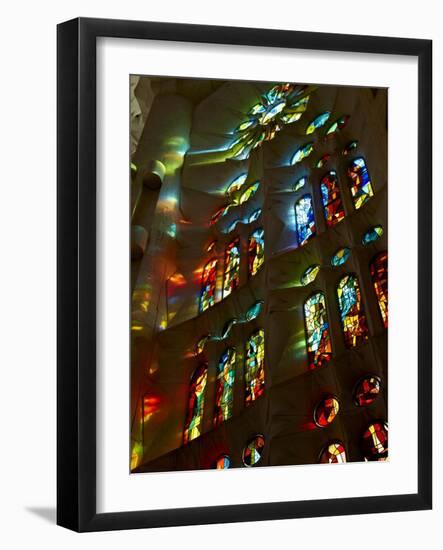 Sagrada Familia, UNESCO World Heritage Site, Barcelona, Catalonia, Spain, Europe-Mark Mawson-Framed Photographic Print