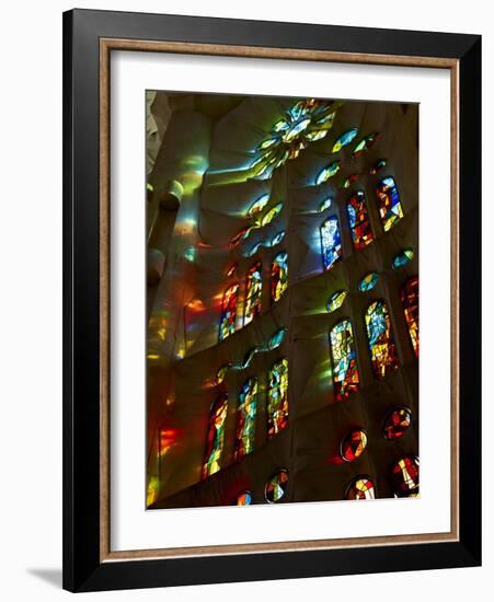 Sagrada Familia, UNESCO World Heritage Site, Barcelona, Catalonia, Spain, Europe-Mark Mawson-Framed Photographic Print